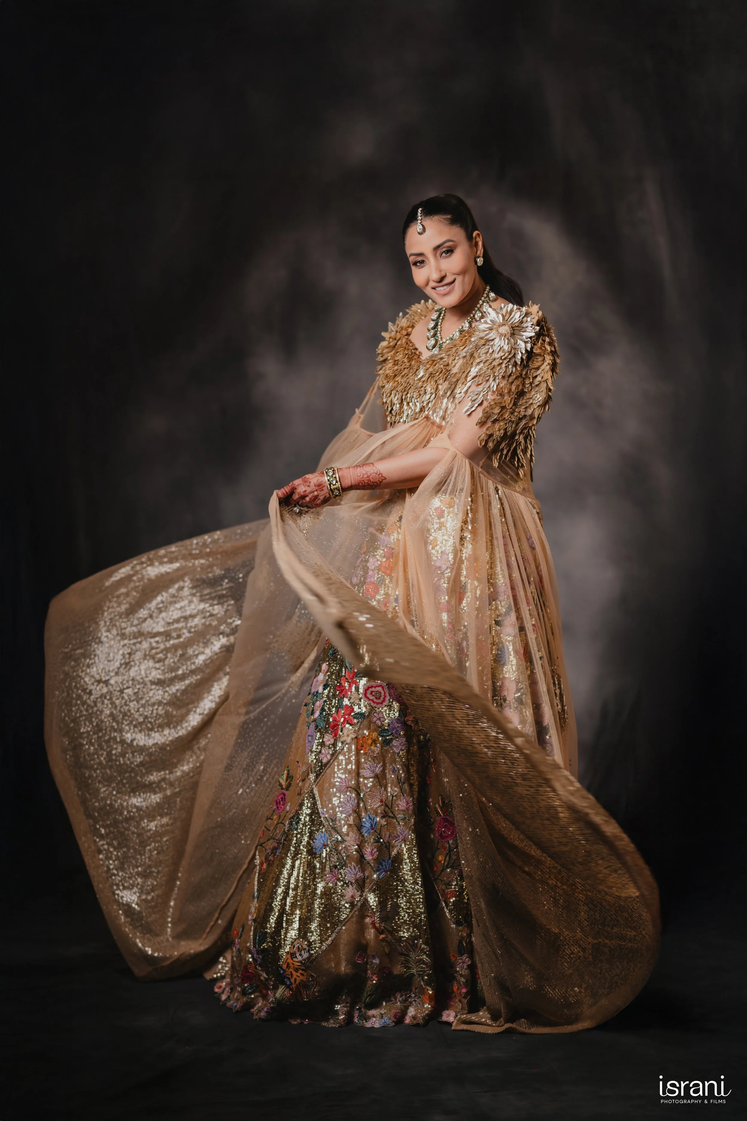Metallics, Ivory and Wine: The 2026 Reception Colour Story — styled by Shreya Gupta Kedia